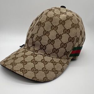 Gucci Sherry Web Baseball Cap – Size XL (60 cm) | Adjustable